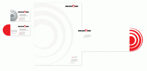 Shiere Melin, graphic design, business card, letterhead, envelope